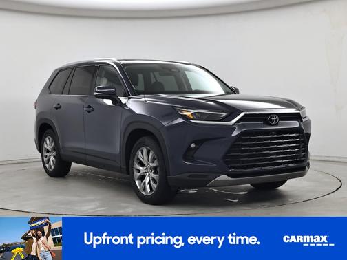 Blue 2024 Toyota Grand Highlander Limited