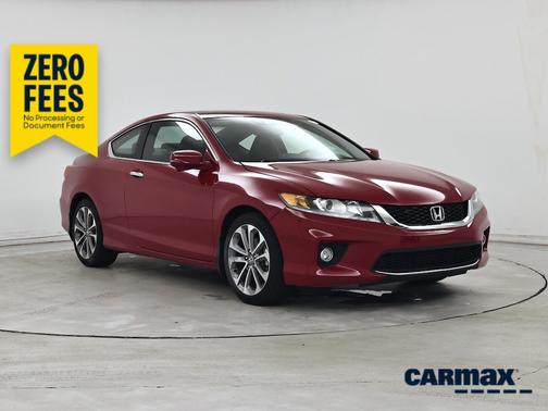 Red 2015 Honda Accord EX-L