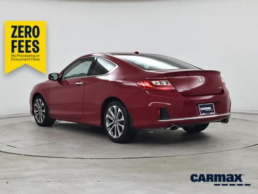 Red 2015 Honda Accord EX-L
