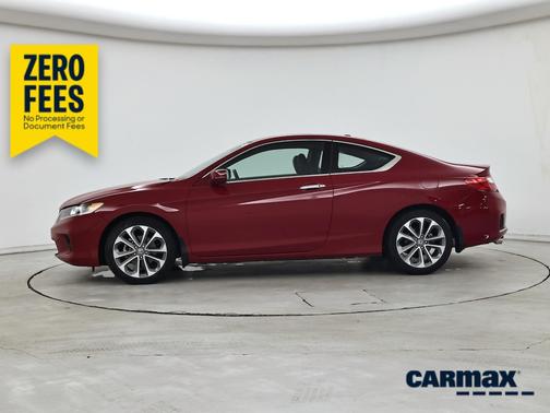 Red 2015 Honda Accord EX-L