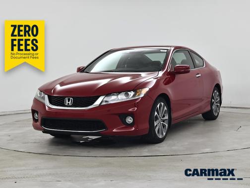 Red 2015 Honda Accord EX-L