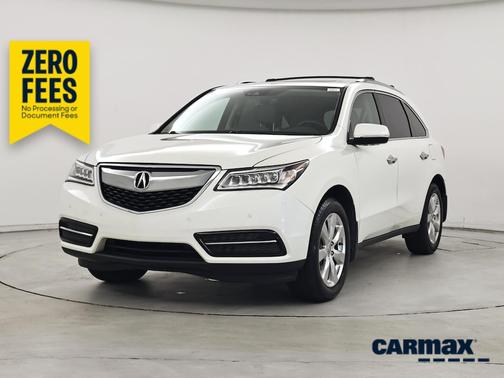 White 2016 Acura MDX Advance