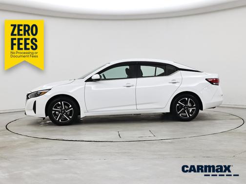 White 2025 Nissan Sentra SV