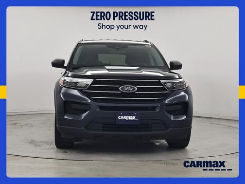 Blue 2024 Ford Explorer XLT