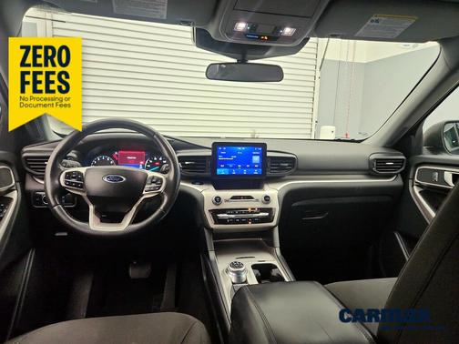 Blue 2024 Ford Explorer XLT