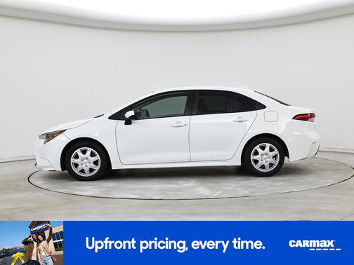 White 2021 Toyota Corolla LE