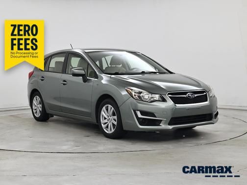 Green 2016 Subaru Impreza 2.0I Premium
