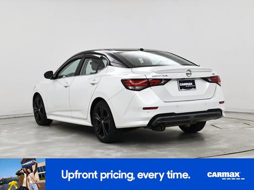 White 2021 Nissan Sentra SR