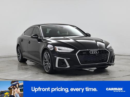 Black 2024 Audi A5 Sportback S-Line Premium