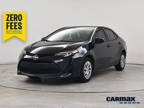 Blue 2018 Toyota Corolla LE