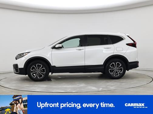 White 2021 Honda CR-V EX-L