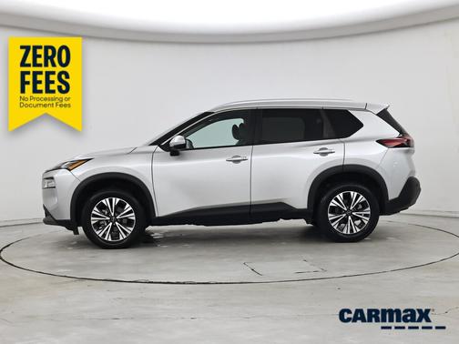Silver 2022 Nissan Rogue SV