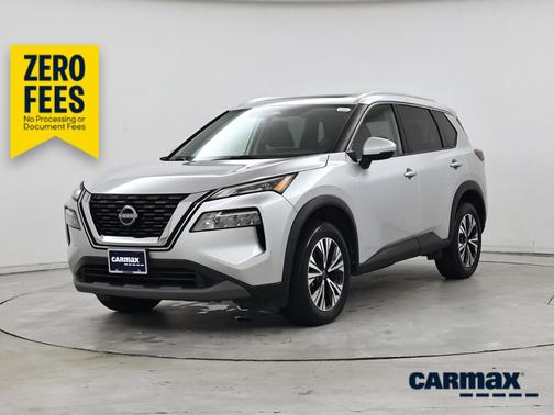Silver 2022 Nissan Rogue SV