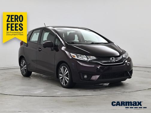Purple 2015 Honda Fit EX