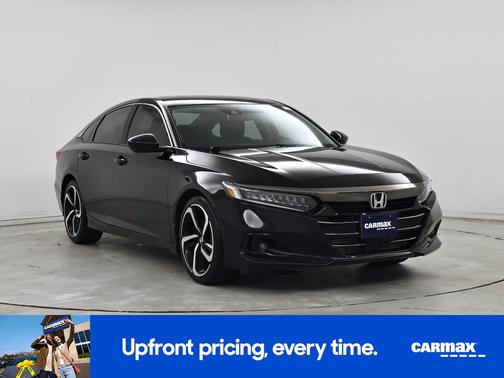 Black 2022 Honda Accord Sport SE