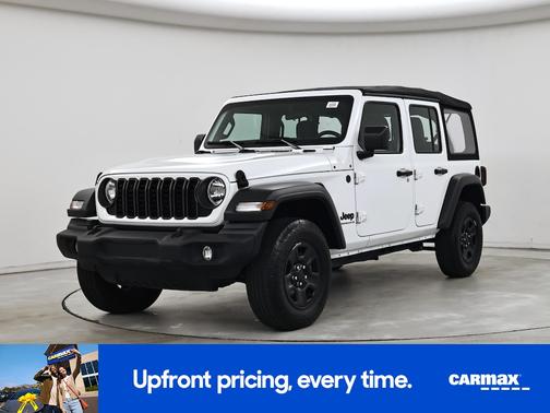 White 2024 Jeep Wrangler Sport