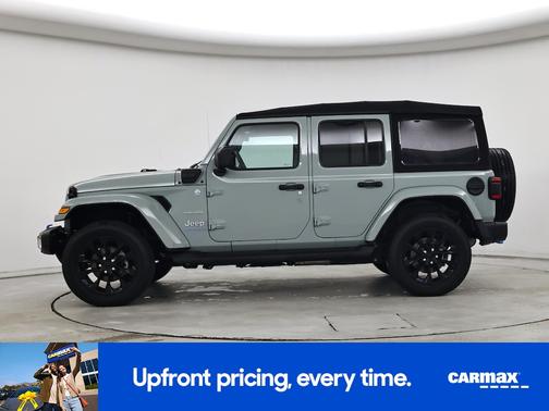 Gray 2023 Jeep Wrangler 4xe Unlimited Sahara