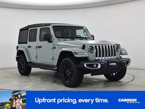 Gray 2023 Jeep Wrangler 4xe Unlimited Sahara