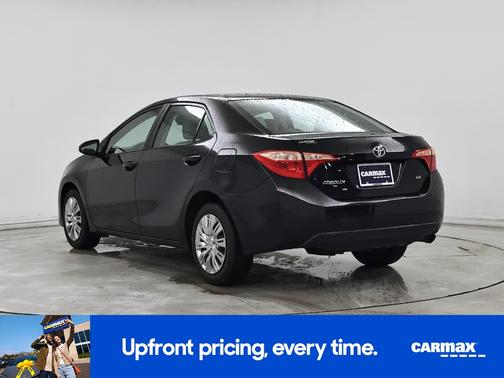 Black 2018 Toyota Corolla LE