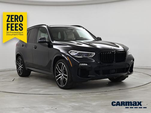 Black 2021 BMW X5 M50i