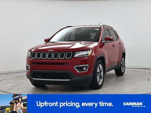 Red 2021 Jeep Compass Limited