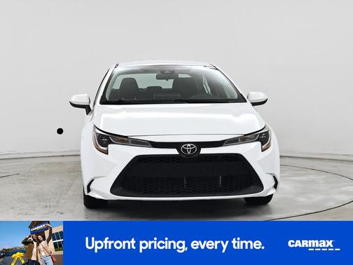 White 2021 Toyota Corolla LE