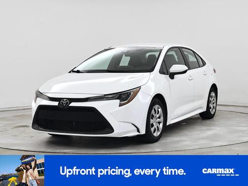 White 2021 Toyota Corolla LE