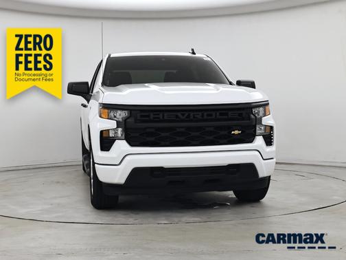 White 2025 Chevrolet Silverado 1500 Custom