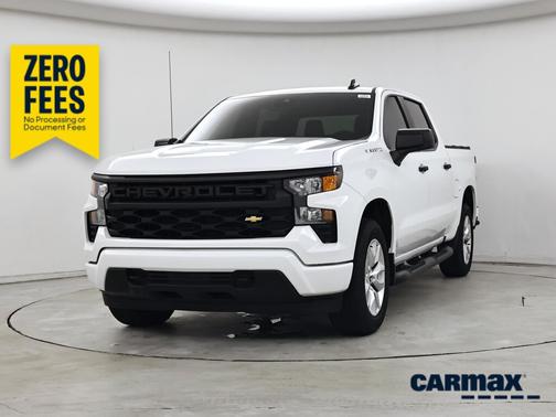 White 2025 Chevrolet Silverado 1500 Custom