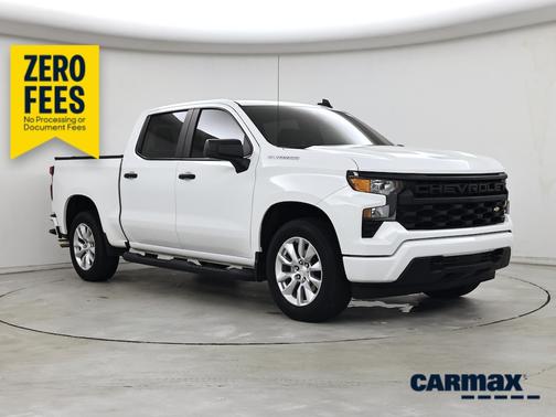 White 2025 Chevrolet Silverado 1500 Custom