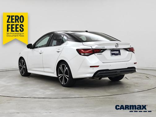 White 2021 Nissan Sentra SR