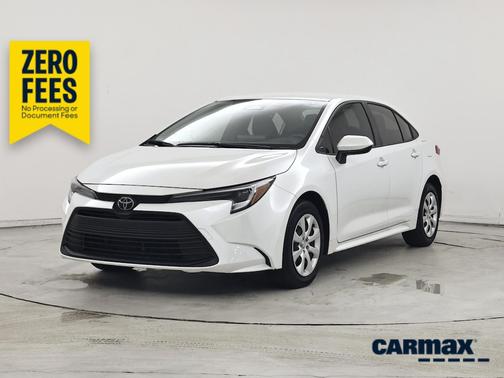 White 2026 Toyota Corolla Hybrid LE