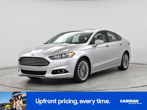 Silver 2016 Ford Fusion Titanium