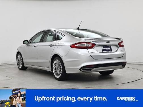 Silver 2016 Ford Fusion Titanium