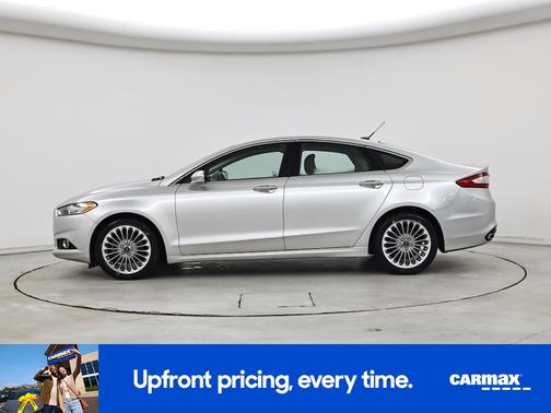 Silver 2016 Ford Fusion Titanium