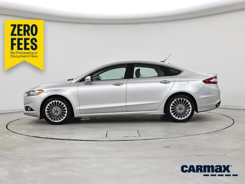 Silver 2016 Ford Fusion Titanium