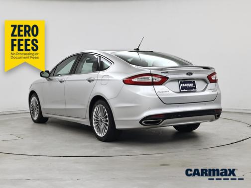 Silver 2016 Ford Fusion Titanium