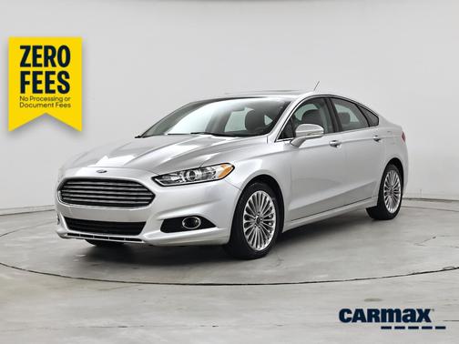 Silver 2016 Ford Fusion Titanium