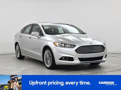 Silver 2016 Ford Fusion Titanium