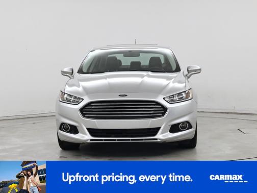 Silver 2016 Ford Fusion Titanium
