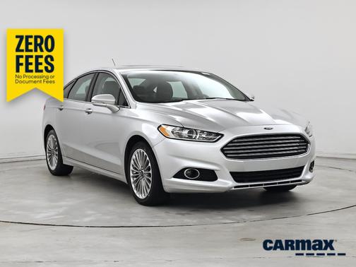 Silver 2016 Ford Fusion Titanium