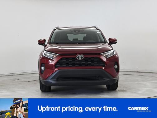 Red 2021 Toyota RAV4 XLE