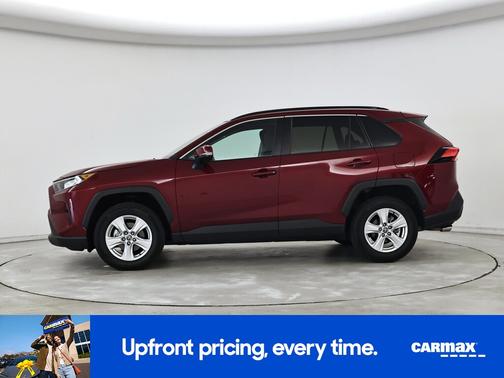 Red 2021 Toyota RAV4 XLE