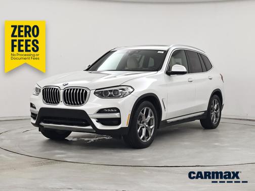 White 2020 BMW X3 sDrive30i