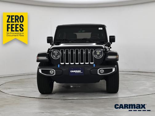 Black 2023 Jeep Wrangler 4xe Unlimited Sahara