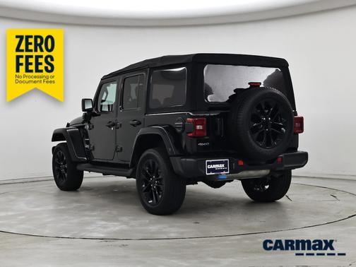 Black 2023 Jeep Wrangler 4xe Unlimited Sahara
