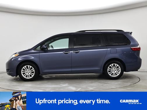 Blue 2017 Toyota Sienna XLE Premium