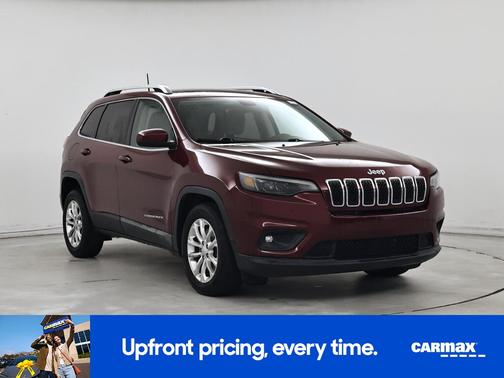 Red 2019 Jeep Cherokee Latitude