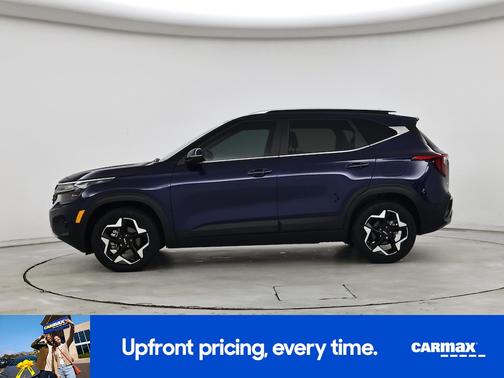 Blue 2025 Kia Seltos EX