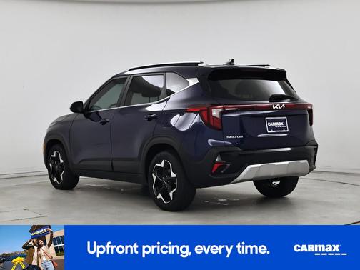 Blue 2025 Kia Seltos EX